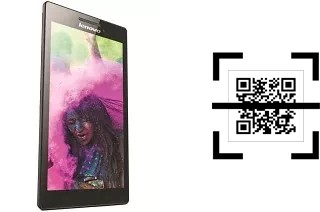 Comment lire les codes QR sur un Lenovo Tab 2 A7-10 ?