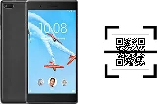 Comment lire les codes QR sur un Lenovo Tab 7 ?