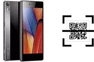 Comment lire les codes QR sur un Lenovo Vibe Shot ?