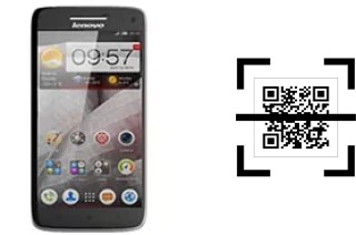 Comment lire les codes QR sur un Lenovo Vibe X S960 ?