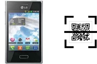 Comment lire les codes QR sur un LG Optimus L3 E400 ?