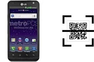 Comment lire les codes QR sur un LG Esteem MS910 ?