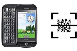 Comment lire les codes QR sur un LG KH5200 Andro-1 ?