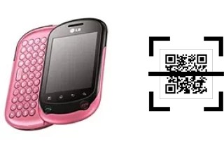 Comment lire les codes QR sur un LG Optimus Chat C550 ?