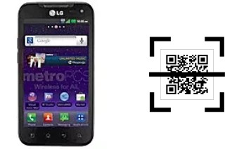 Comment lire les codes QR sur un LG Connect 4G MS840 ?