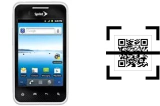 Comment lire les codes QR sur un LG Optimus Elite LS696 ?