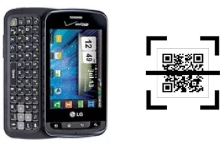 Comment lire les codes QR sur un LG Enlighten VS700 ?