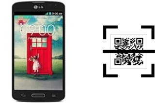 Comment lire les codes QR sur un LG F70 ?