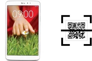 Comment lire les codes QR sur un LG G Pad 8.3 ?