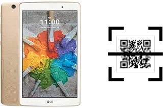 Comment lire les codes QR sur un LG G Pad X 8.0 ?