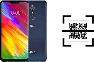 Comment lire les codes QR sur un LG G7 Fit ?