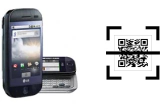 Comment lire les codes QR sur un LG GW620 ?