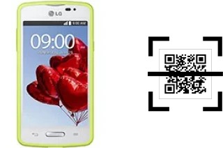 Comment lire les codes QR sur un LG L50 ?