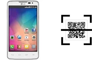 Comment lire les codes QR sur un LG L60 Dual ?