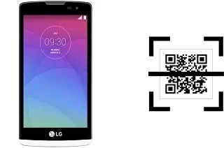 Comment lire les codes QR sur un LG Leon ?