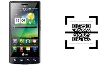 Comment lire les codes QR sur un LG Optimus Mach LU3000 ?