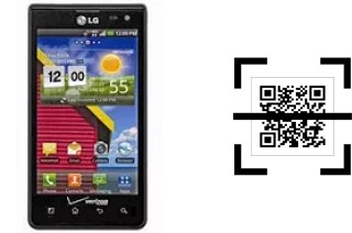 Comment lire les codes QR sur un LG Lucid 4G VS840 ?