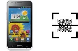 Comment lire les codes QR sur un LG Optimus Big LU6800 ?