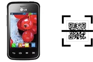 Comment lire les codes QR sur un LG Optimus L1 II Tri E475 ?