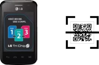 Comment lire les codes QR sur un LG Optimus L1 II Tri ?