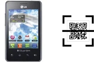 Comment lire les codes QR sur un LG Optimus L3 E405 ?