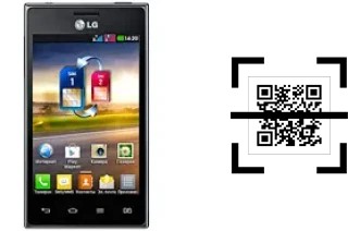 Comment lire les codes QR sur un LG Optimus L5 Dual E615 ?