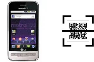 Comment lire les codes QR sur un LG Optimus M ?