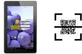 Comment lire les codes QR sur un LG Optimus Pad LTE ?