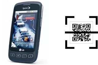 Comment lire les codes QR sur un LG Optimus S ?