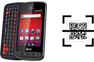 Comment lire les codes QR sur un LG Optimus Slider ?