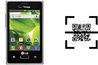 Comment lire les codes QR sur un LG Optimus Zone VS410 ?