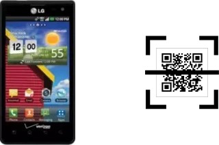 Comment lire les codes QR sur un LG Optimus Zone ?