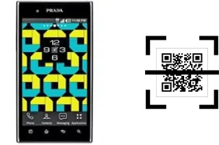 Comment lire les codes QR sur un LG Prada 3.0 ?