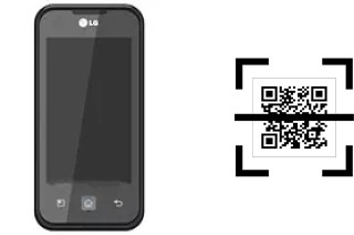 Comment lire les codes QR sur un LG Univa E510 ?