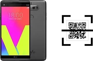 Comment lire les codes QR sur un LG V20 ?