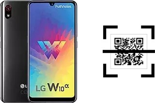 Comment lire les codes QR sur un LG W10 Alpha ?