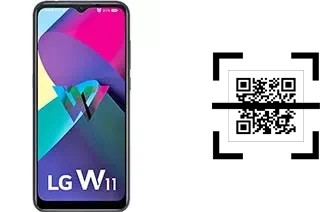 Comment lire les codes QR sur un LG W11 ?