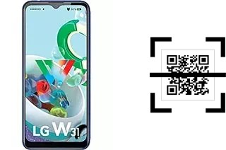 Comment lire les codes QR sur un LG W31 ?