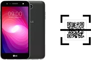 Comment lire les codes QR sur un LG X power2 ?