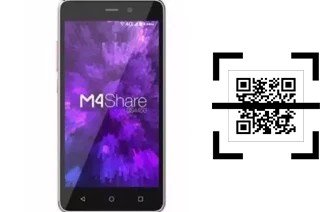 Comment lire les codes QR sur un M4Tel M4 SS4450 ?