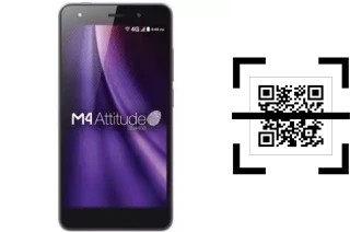 Comment lire les codes QR sur un M4Tel M4 SS4458 ?