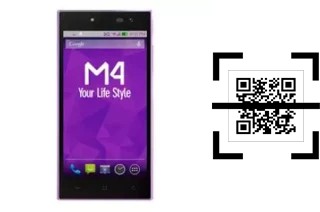 Comment lire les codes QR sur un M4Tel SS4350 ?