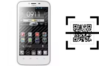 Comment lire les codes QR sur un M4Tel SS880 ?