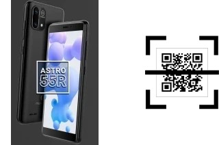 Comment lire les codes QR sur un Maxwest Astro 55r ?