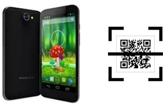 Comment lire les codes QR sur un Maxwest Orbit 6200T ?