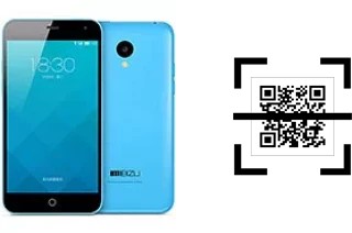 Comment lire les codes QR sur un Meizu M1 ?