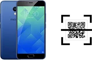 Comment lire les codes QR sur un Meizu M5 ?