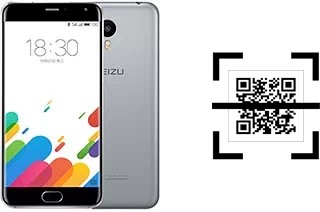 Comment lire les codes QR sur un Meizu M1 Metal ?