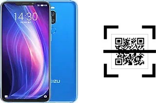 Comment lire les codes QR sur un Meizu X8 ?