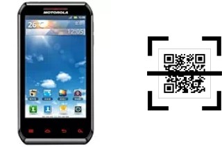 Comment lire les codes QR sur un Motorola XT760 ?